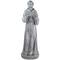 28" St. Francis with Bird Outdoor Garden Statue